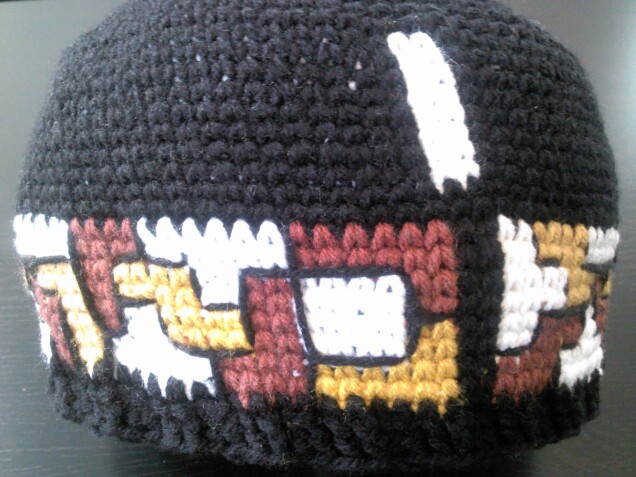 Detailed image 2 of Tetris beanie hat