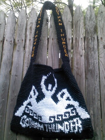 Detailed image 1 of Gotham Thunder dragon boat team bag