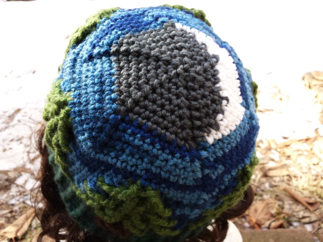 Detailed image 3 of crescent moon treeline hat