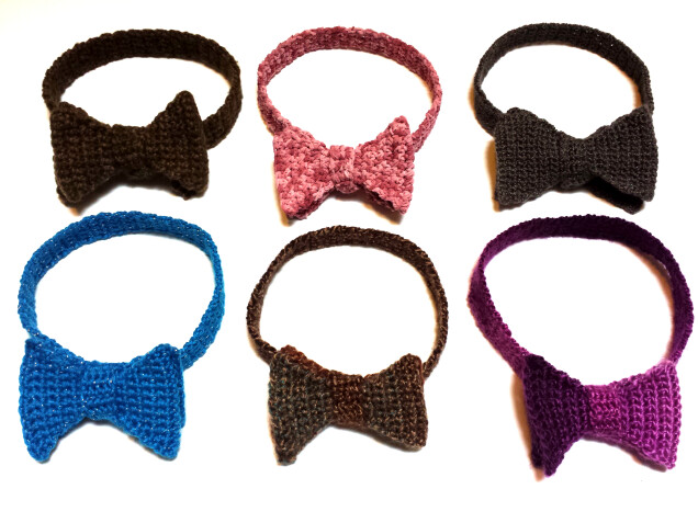 Detailed image 4 of full-length bow ties