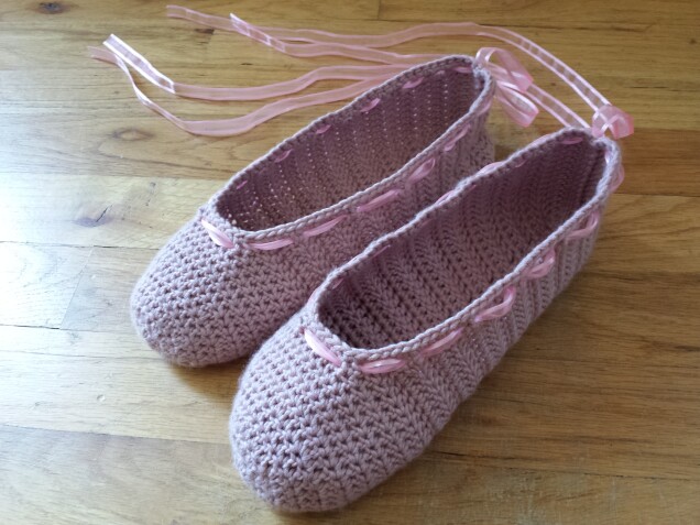 Detailed image 7 of ballet slippers for Jess