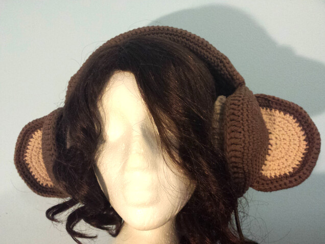 Detailed image 5 of monkey ears headphones cover