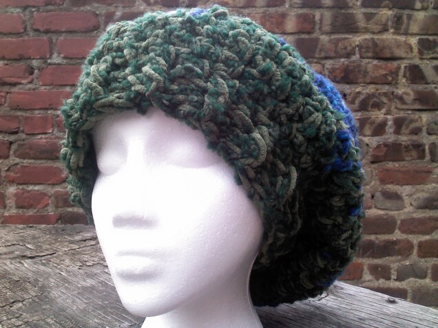 Detailed image 4 of crescent moon forest tam hat