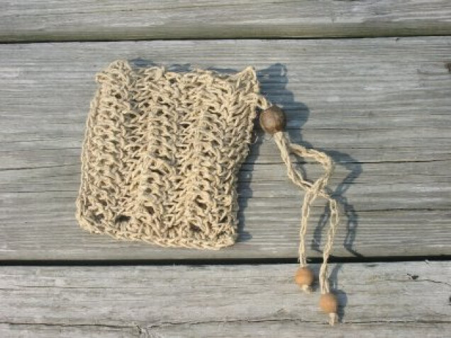 Detailed image 1 of hemp small pouch