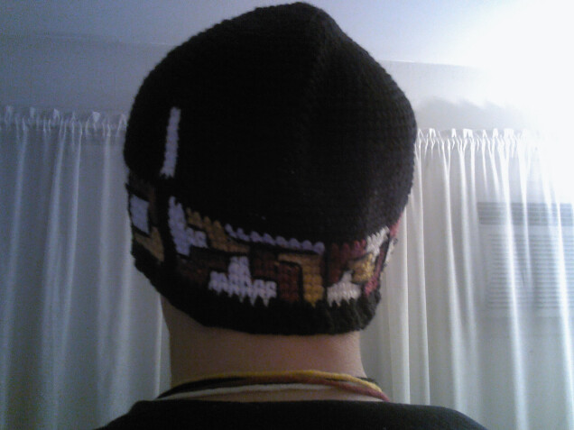 Detailed image 5 of Tetris beanie hat