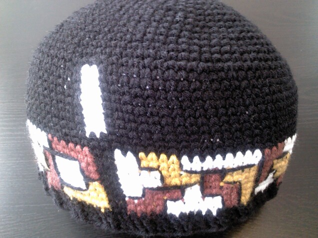 Detailed image 3 of Tetris beanie hat