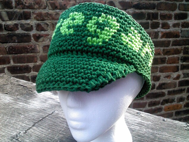 Detailed image 6 of green vegan visor