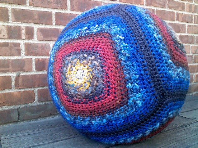 Detailed image 3 of large custom yoga ball cover