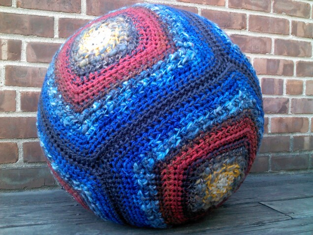 Detailed image 6 of large custom yoga ball cover