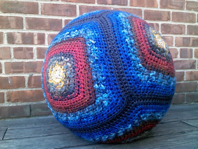 Detailed image 4 of large custom yoga ball cover